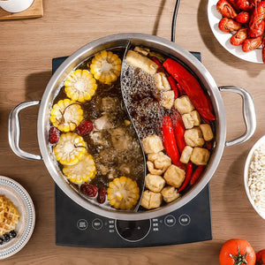 3 Layer Stainless Steel Glass Lid Duck Pot - Cookware set