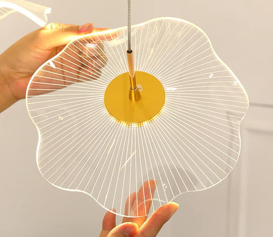 Lámpara colgante moderna circular nórdica