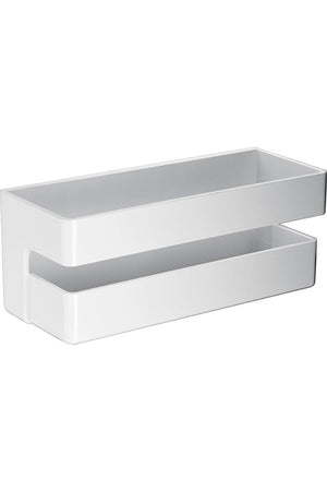 Matte White Soap Dish Modern Bathroom Accessory, view 2
