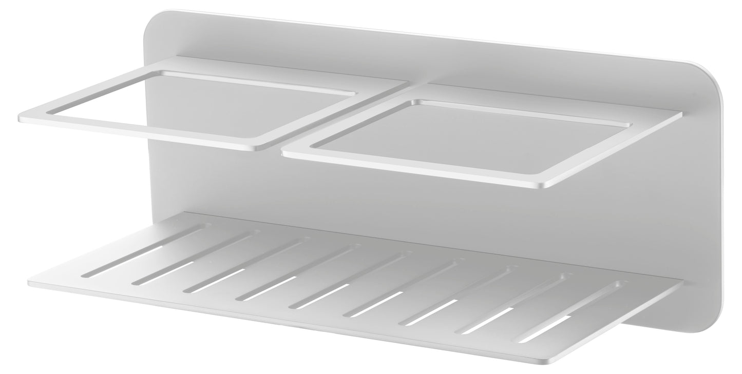 Jabonera frontal Imán Blanco Mate | IMEX