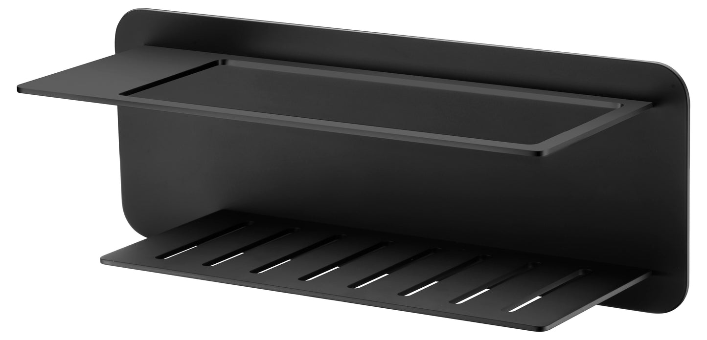 Jabonera frontal Bethari negro mate | IMEX