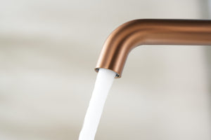 Bless Brushed Rose Gold Single Lever Basin Mixer, view 4