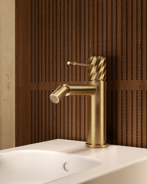 Bless Chrome Single Lever Bidet Mixer, detail view