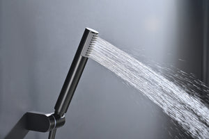 Bless Black Gun Metal Single Lever Bath and Shower Kit, view 5