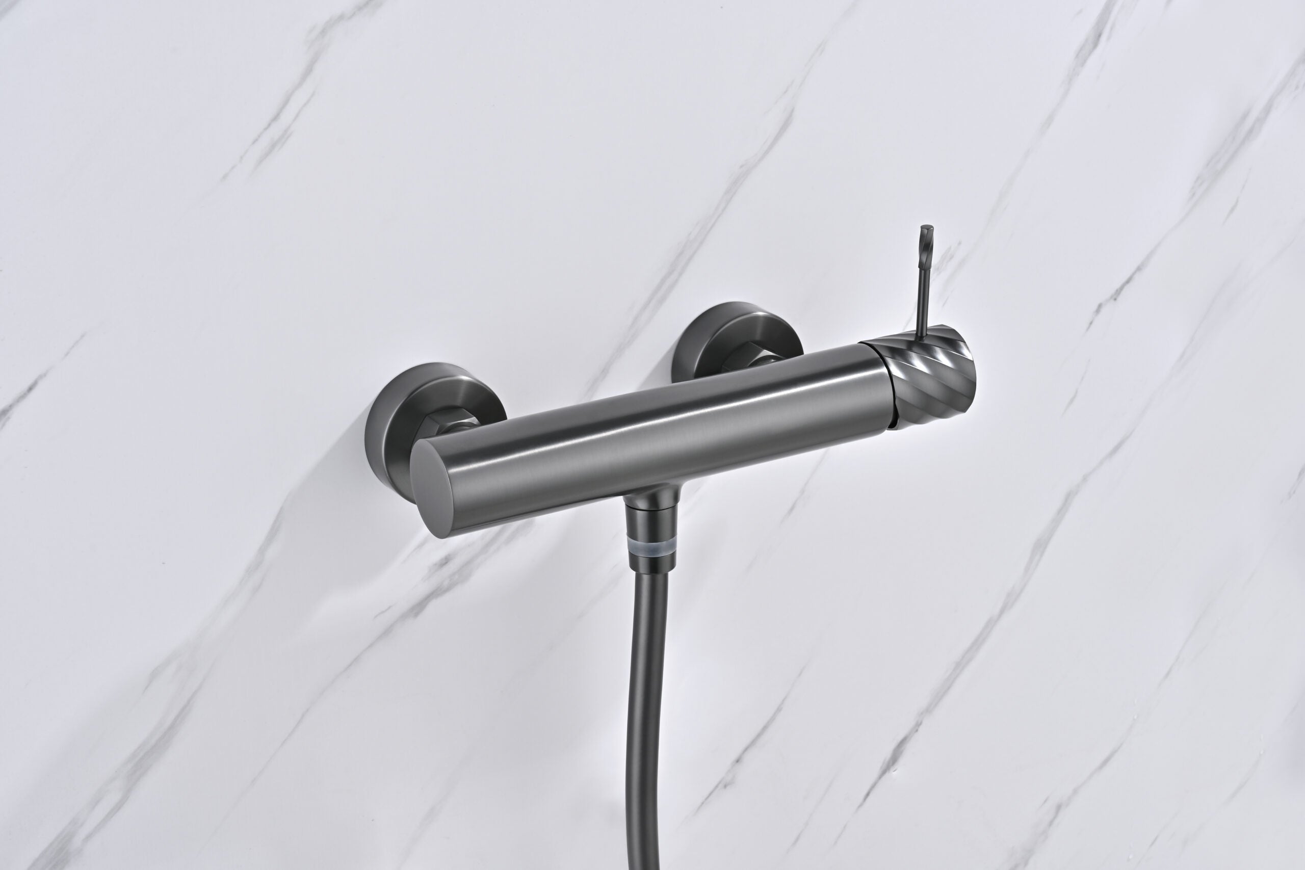 Bless Black Gun Metal Single Lever Shower Kit, view 2