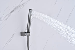 Bless Black Gun Metal Single Lever Shower Kit, view 4