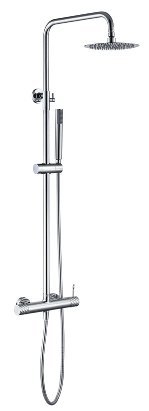 Bless Chrome Single Lever Shower Set, main product view