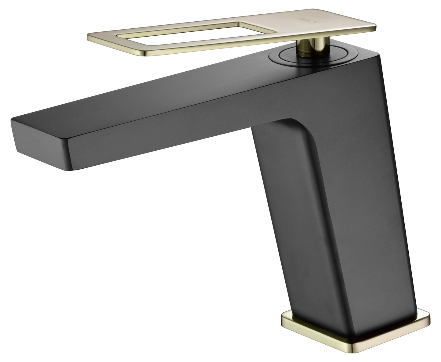 Lavabo monomando Sweden Black Gold Brillante | IMEX