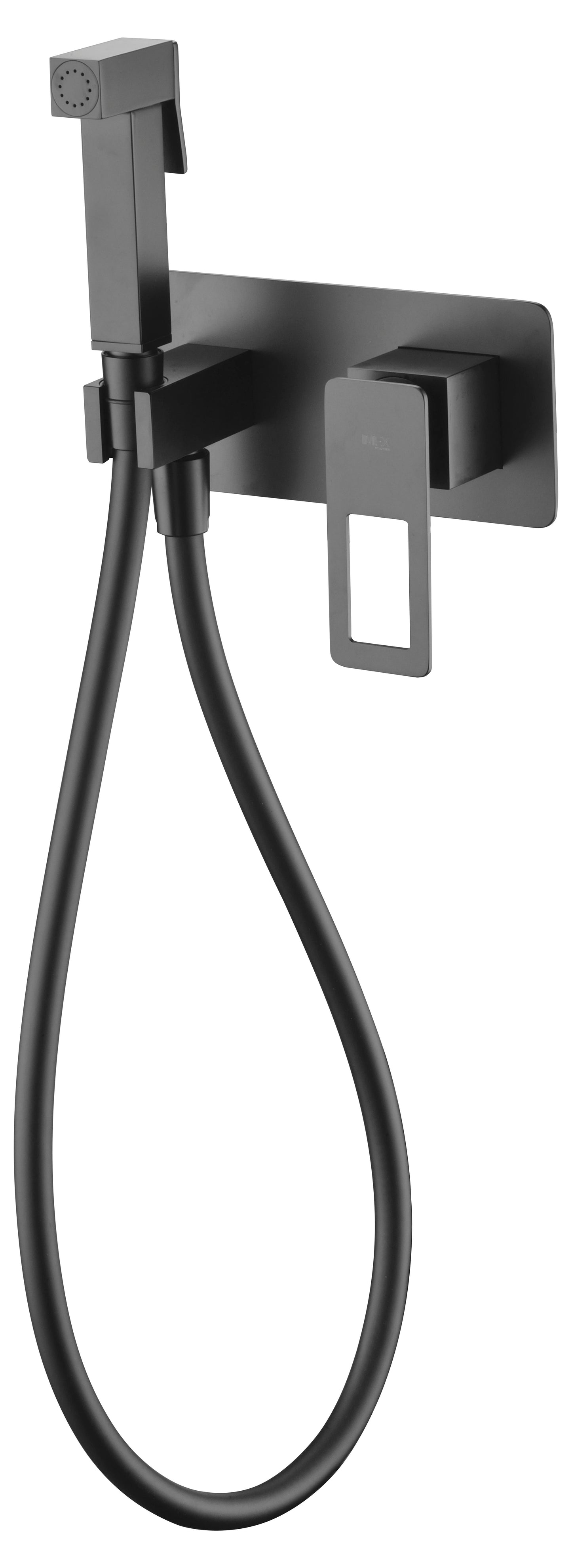 Bidé monomando empotrado Suecia negro mate | IMEX