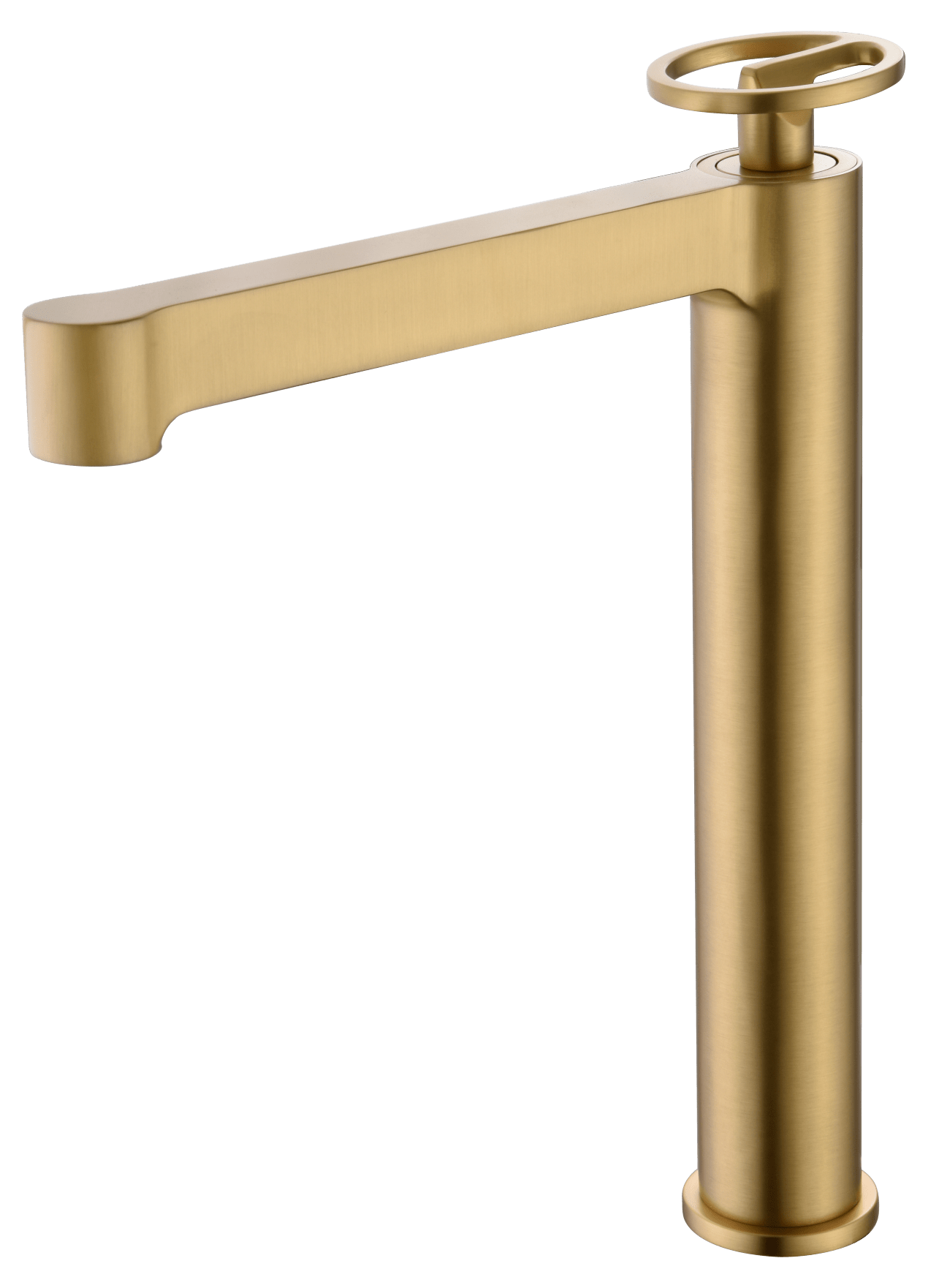 Lavabo monomando Olimpo Oro Cepillado | IMEX