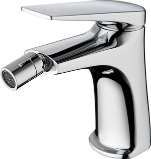 Chrome Bidet Mixer Single Handle Modern Design, view 2