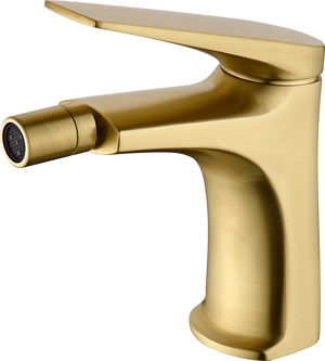 Brushed Gold Bidet Mixer Single Handle Modern Design, view 2