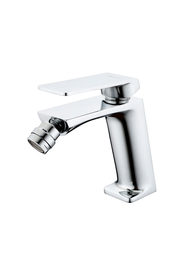 Chrome Single Handle Bidet Faucet Modern Design, view 2