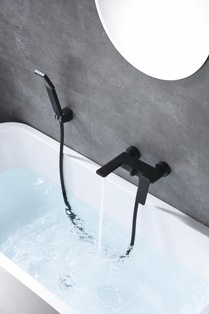Fiji Single Handle Chrome Shower Set Modern Design, detail view
