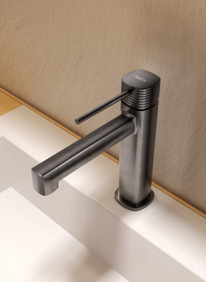 Firenze Chrome Single Lever Basin Mixer, detail view