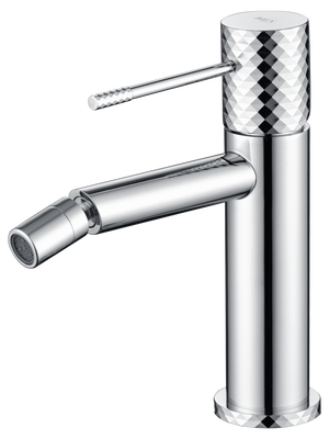 Chrome Bidet Mixer Single Handle Modern Design, view 2