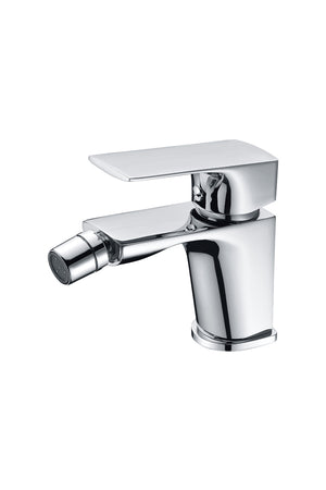 Chrome Single Handle Shower Set Modern Minimalist Design, view 6