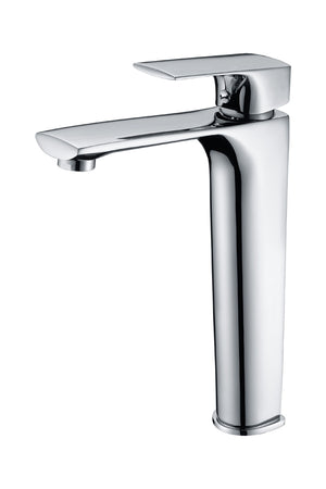 Chrome Single Handle Shower Set Modern Minimalist Design, view 5