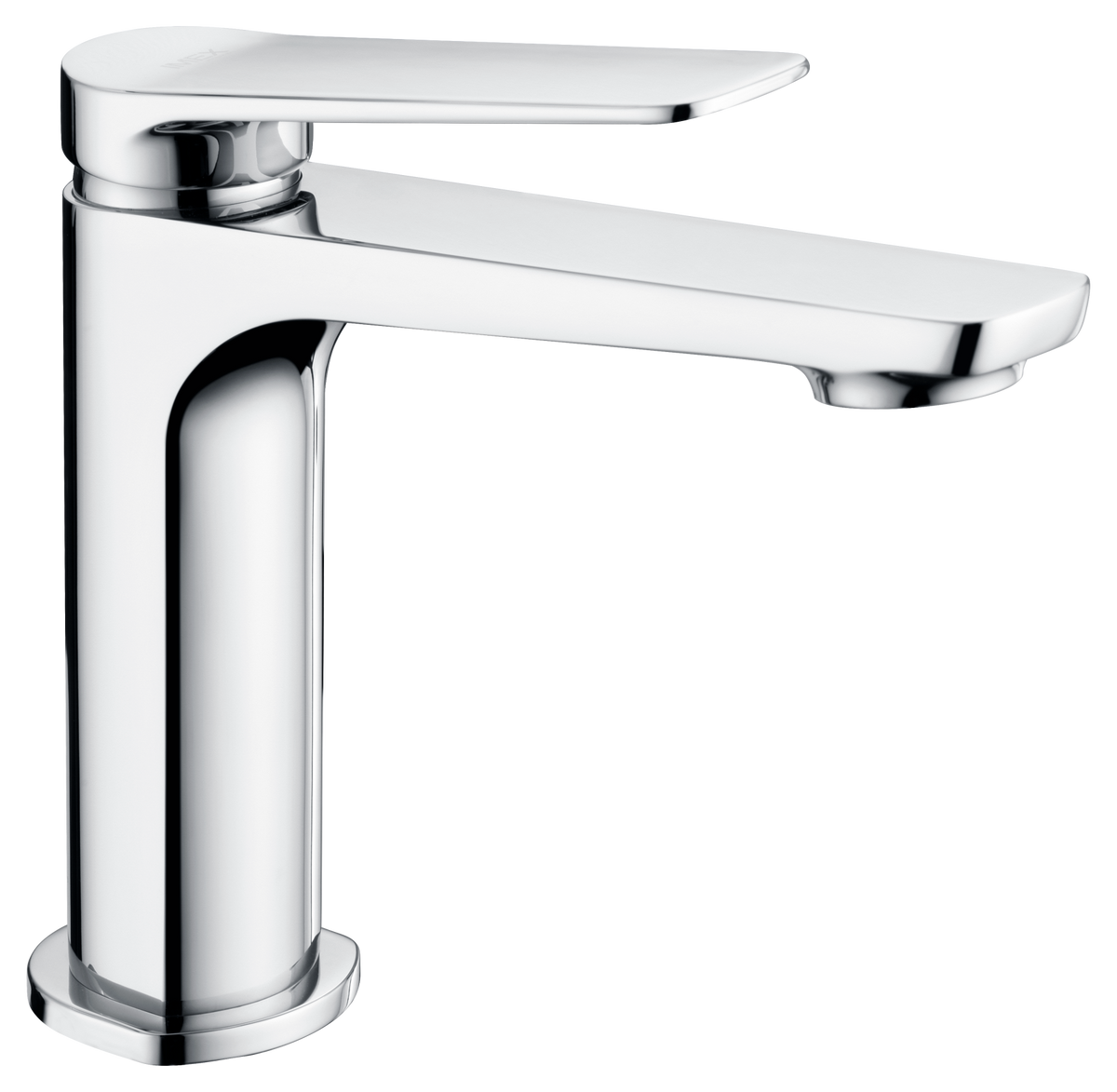 Napoles Chrome Single Handle Bathroom Sink Faucet, view 2
