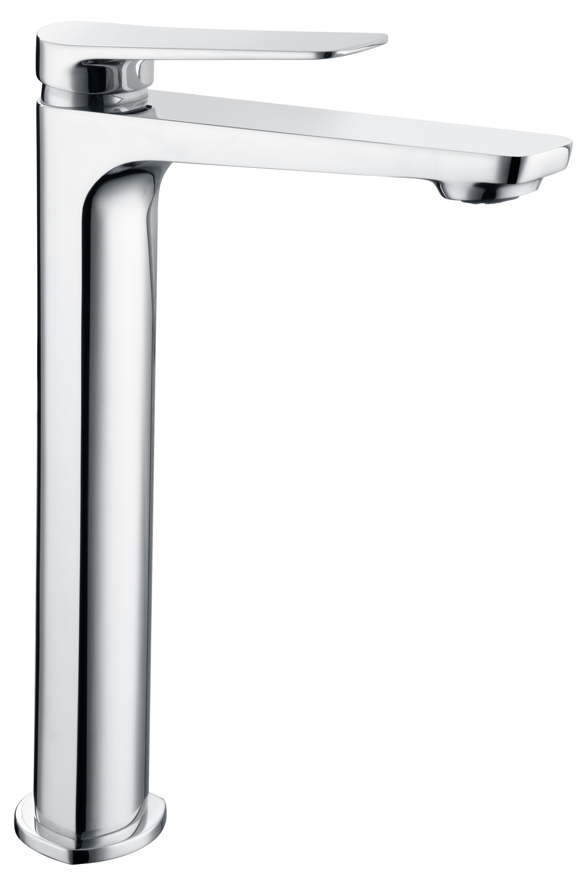 Naples Tall Chrome Sink Mixer Modern Bathroom Faucet, view 2