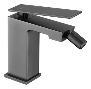 Pisa Black Gun Metal Single Lever Bidet Mixer, view 2
