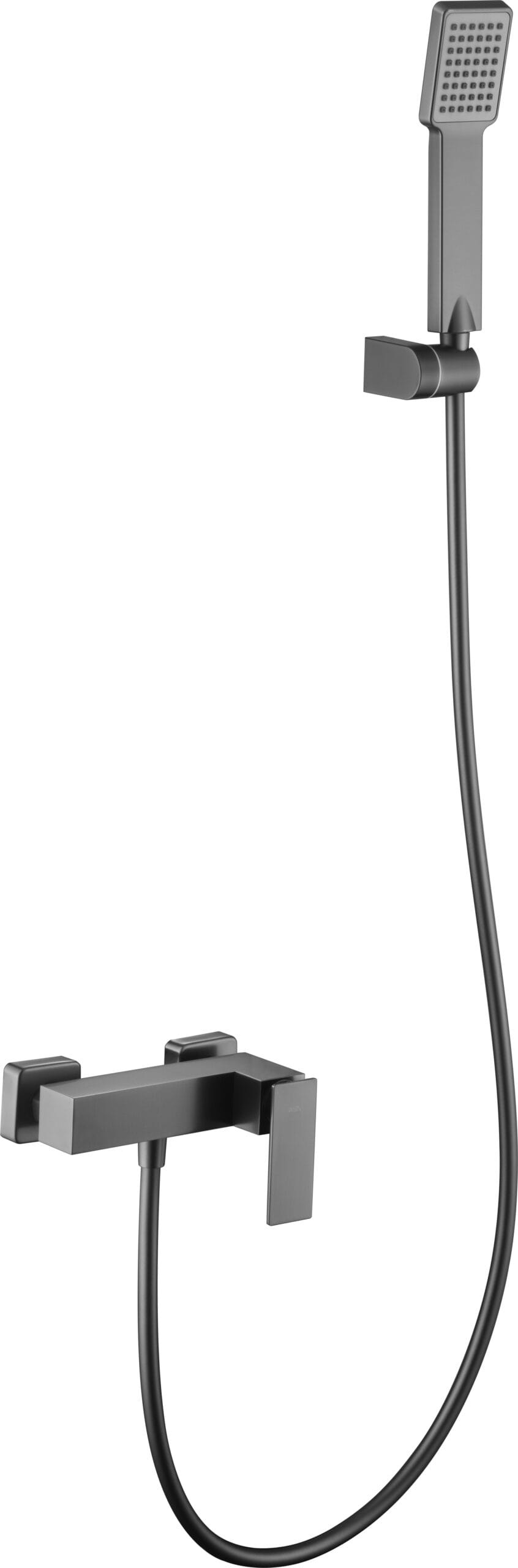 Kit de ducha monomando Pisa negro metalizado | IMEX