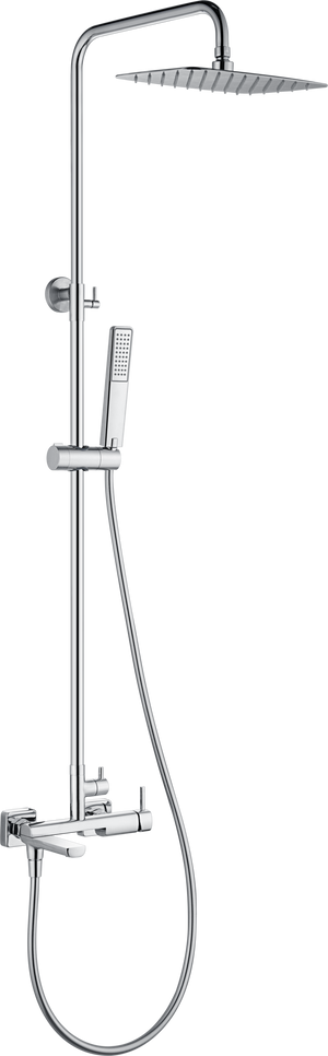 Toscana Chrome Single Lever Bath and Shower Set, main product view