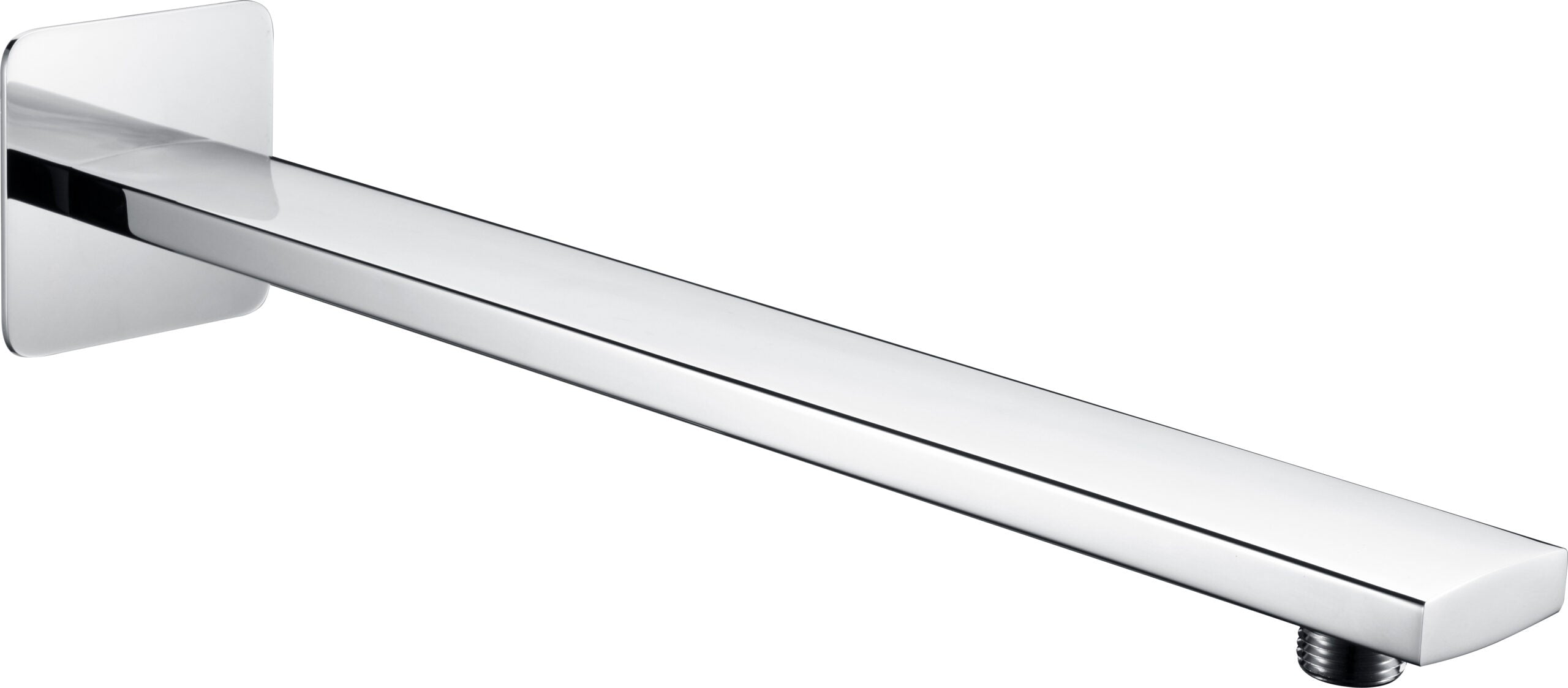 Chrome Oval Shower Arm Wall Mount, view 2