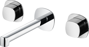 Toscana Chrome Concealed Two Handle Basin Mixer, main product view