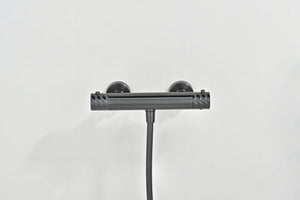 Bless Black Gun Metal Thermostatic Shower Kit, view 4