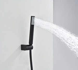 Bless Matte Black Thermostatic Shower Kit, view 5