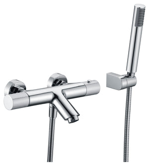 Chrome Thermostatic Shower Faucet with Temperature Control, view 2