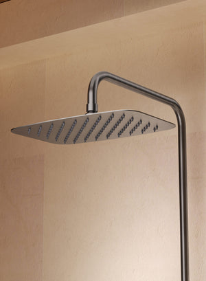 Firenze Brushed Rose Gold Thermostatic Shower Set, view 3