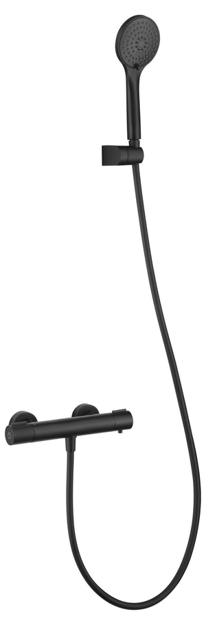 Kent Chrome Thermostatic Shower Set Modern Design, view 3