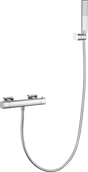 Toscana Chrome Thermostatic Shower Kit, main product view