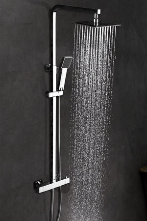 Vigo Thermostatic Shower Set Chrome Finish, view 3