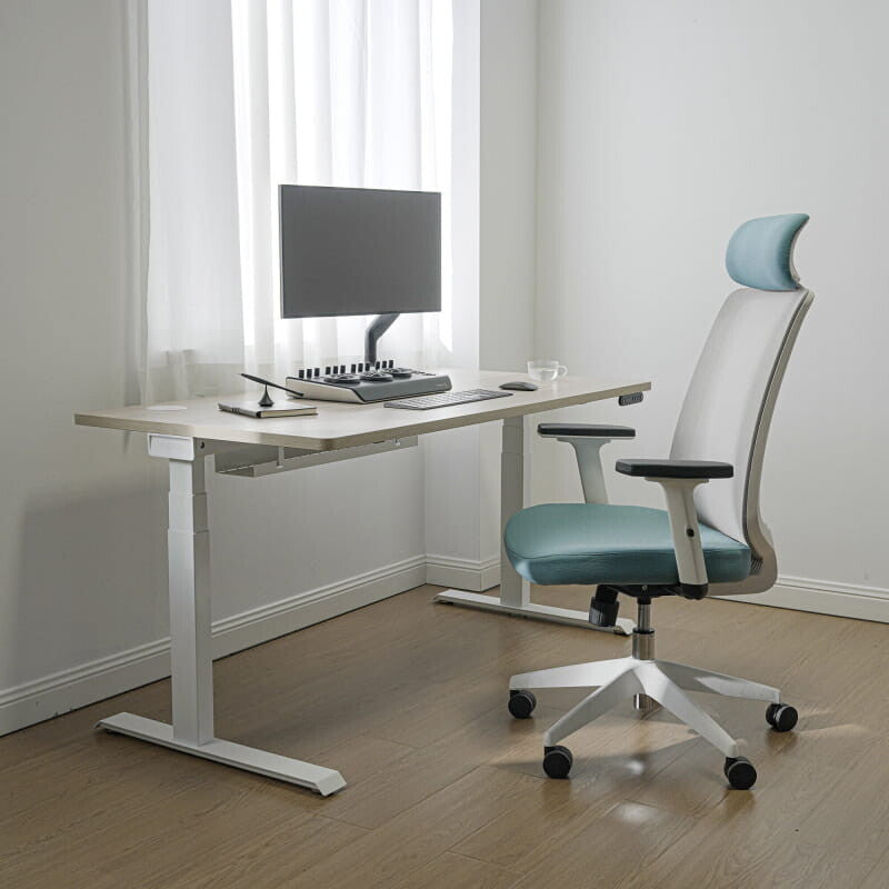 Silla ergonómica con soporte lumbar