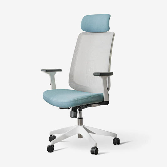 Silla ergonómica con soporte lumbar