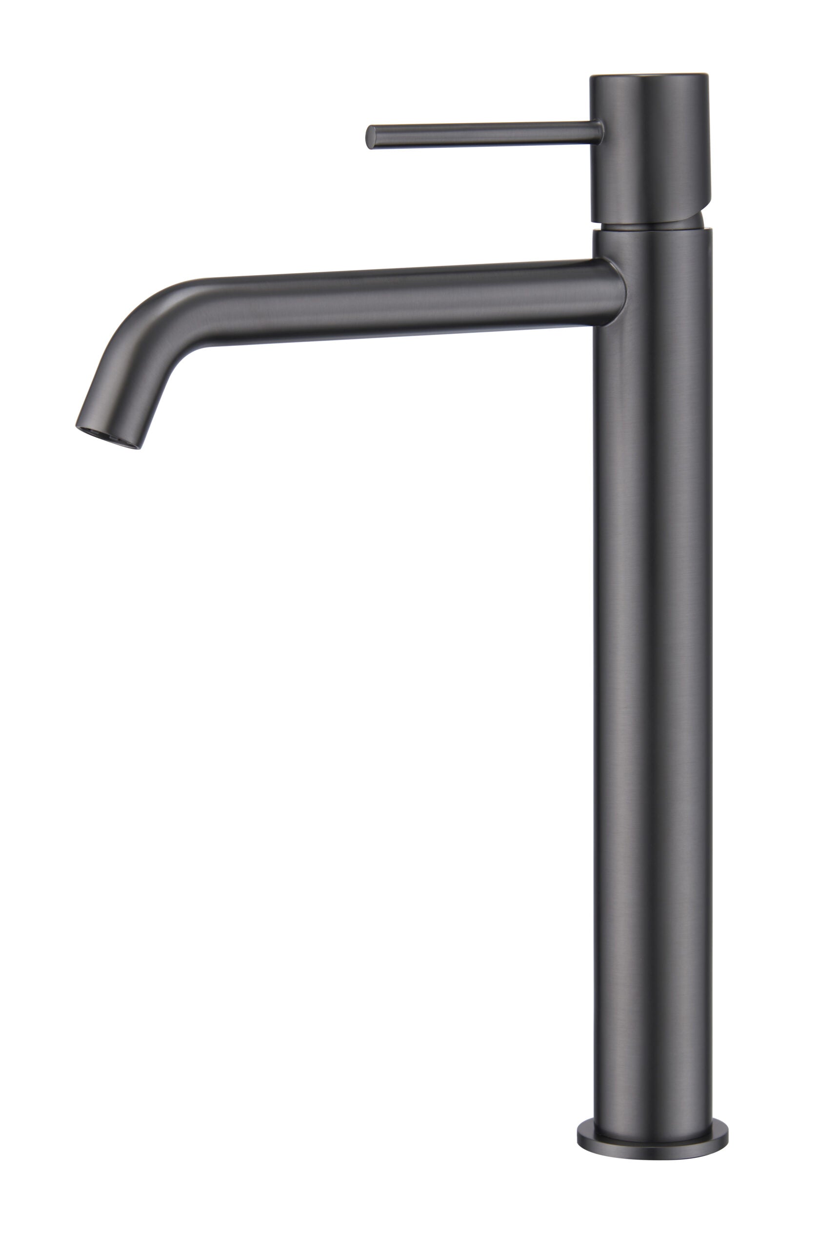 Monza Black Gun Metal Single Lever Bathroom Faucet, view 2