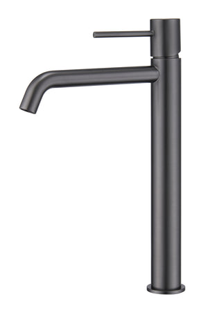 Monza Black Gun Metal Single Lever Bathroom Faucet, view 2
