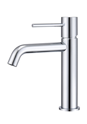 Monza Chrome Single Lever Basin Mixer Faucet, view 2