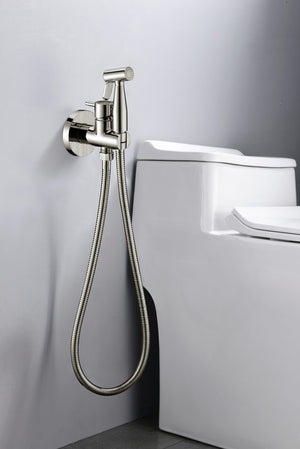 Munich Brushed Nickel Built-In Bidet Faucet, view 3