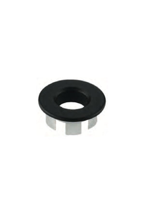 Matte Black Sink Overflow Trim Ring, view 2