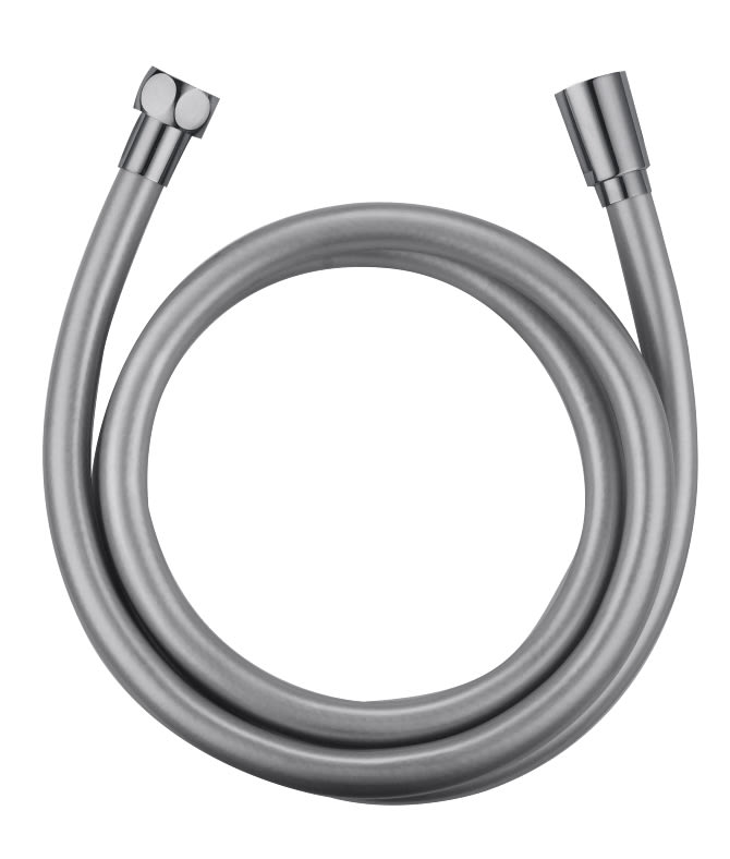 Flexo De Ducha Pvc 150Cm Níquel Cepillado - Shower Set