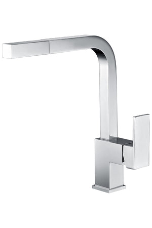 Constanza Chrome Kitchen Faucet Modern Design, view 2
