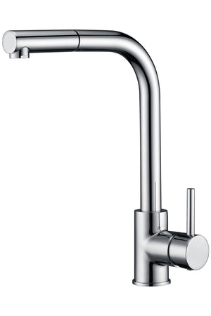 Malta Chrome Kitchen Faucet Modern Design, view 2