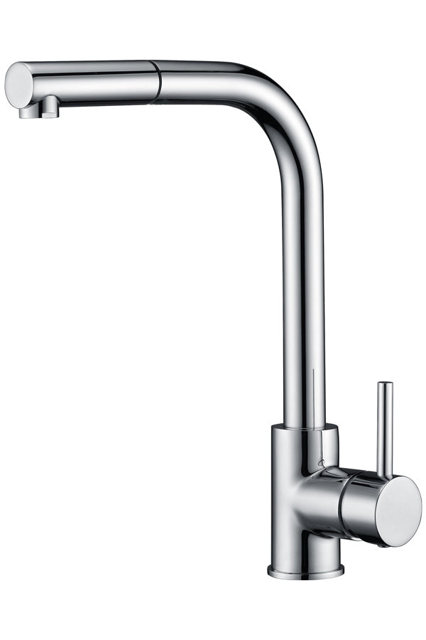 Malta Chrome Kitchen Faucet Modern Design, view 2