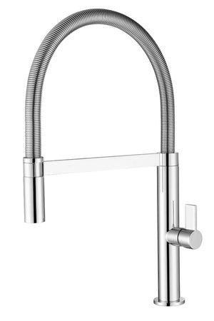 Laos Chrome Kitchen Faucet Modern Design, view 2