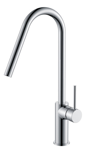 Kenya Chrome Kitchen Faucet Modern Design, view 2