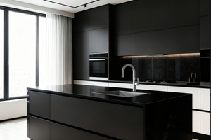 Canadá Chrome Kitchen Mixer Tap, view 2